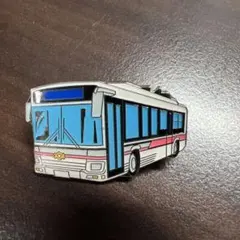 路線バス　ピンバッジ　ネクタイピン