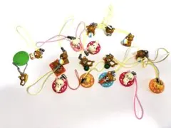 リラックマ 伊藤園　マスコット　ストラップ 17個セット