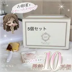 Rady 収納ボックス 5個セット ホテルシリーズ 収納ケースのサムネイル