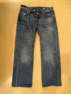 Levi's ストレートデニムパンツ ダークブルー