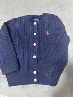 Ralph Lauren ネイビー カーディガン 12M