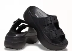 crocsサタデー プラットホームサンダル　24のサムネイル