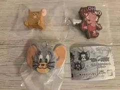 トムとジェリー おやつチャーム ヘアクリップ フィギュア ガチャガチャ セット