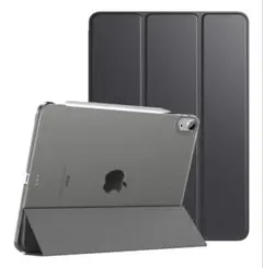 TiMOVO iPad Air 11インチ ケース 三つ折り手帳型 ダークグレー