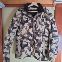 ☆美中古RSタイチ オールシーズンパーカー RSJ720 迷彩 カモフラ M