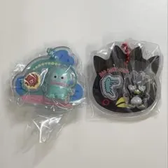 サンリオ　パッケージチャーム　バッドばつ丸　ハンギョドン