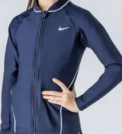 ラッシュガード　ナイキ（NIKE）ガール ズ長袖ラッシュガード 上着のみ水着
