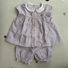 値下げ★POLO BCS×SLAP SLIPストライプ柄ワンピース+ブルマセットのサムネイル
