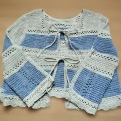 RETRO GIRL クロシェ編み カーディガンのサムネイル