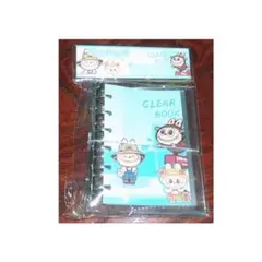 ラブブ　シールブック　クリアブック ノート　シール　LABUBU レア