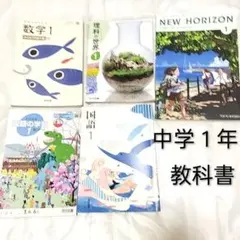 中学校１年生　数学　国語　理科　英語　教科書＆参考書