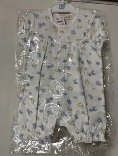 CROISSANCE BEBE 80 小花柄ロンパース 半袖 ベビー服