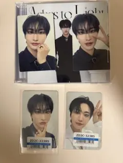 ATEEZ Ashes to Light ソロ盤 封入トレカ + FCトレカ