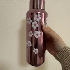 SAKURA2026 ステンレスボトルメタリックピンク 473ml