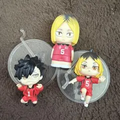 ハイキュー　ぴょんコレ　フィギュア　指人形　黒尾　孤爪