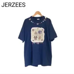 JERZEES　アニマルTシャツ　アメリカ製　半袖　ヴィンテージ　90s　XL