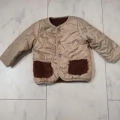 ボアジャケット80cm 　アウター　TOPVALU