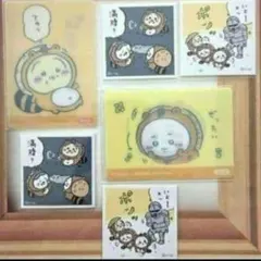 ちいかわ　ハチワレ　うさぎ　報酬袋チェンジングカード　たぬきだもんのサムネイル
