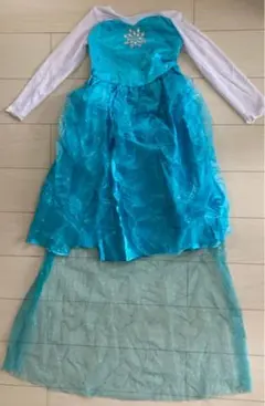 コスプレ用　エルサ風ドレス