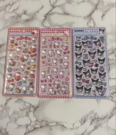 正規品 サンリオ キティ クロミ ボンボンドロップシール セット