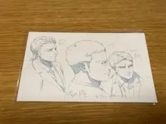 映画　進撃の巨人 入場者特典　複製原画ポストカード ジャン コニー ライナー
