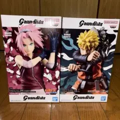 NARUTO グランディスタ サクラ ナルト フィギュアセット