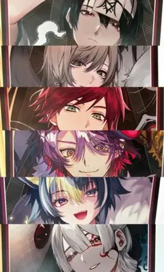 【開封済み未使用】にじさんじ 妖怪万化 ミニポスター7枚セット（叶のみ×2枚）