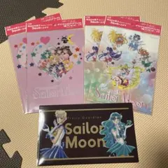 セーラームーン　クリアファイル　マルチホルダー　非売品　明治　まとめ売り　コラボ