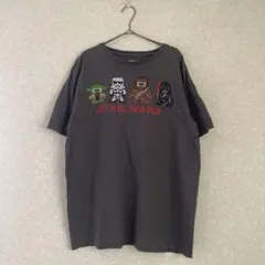 K*様 スターウォーズ ドットキャラTシャツ L グレー系