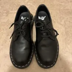 Dr.Martens ホワイトステッチ 3 ホール シューズ