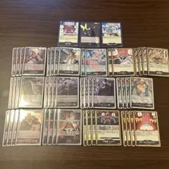 黒イム構築済みデッキ　調整パーツ　スリーブ付き