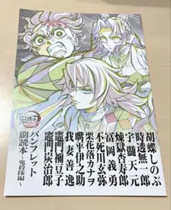 劇場版 鬼滅の刃 入場者特典 第12弾 パンフレット副読本 鬼殺隊編