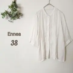 Ennea エンネア♡38♡薄手七分袖ブラウス シャツ オフィスカジュアルのサムネイル
