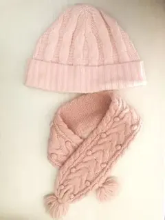 【最終値下げ】GAP ニット帽子　BEBE べべ マフラー セット
