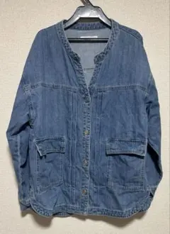 無印良品　和紙混 XL　デニムボレロジャケット 無印良品 和紙混 XL デニムボレロジャケット - メルカリ