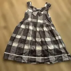 COMME CA FILLE 130 ワンピース 夏服 女の子 チェックのサムネイル