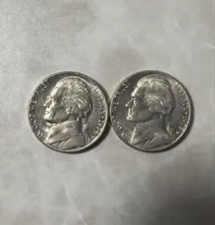 アメリカ 1943P ジェファーソン 5セント ニッケル貨 PCGS MS66 - メルカリ