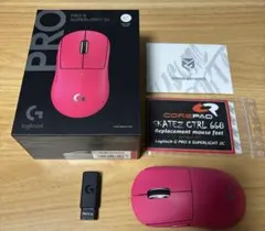 中古 logicool G PRO X SUPERLIGHT 2c マゼンタ