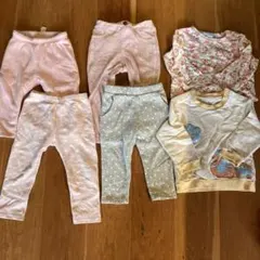 あったかパンツ　90サイズ　4点セット