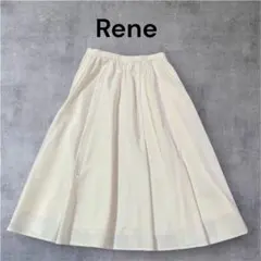 rene ルネ　スカートフレア 36 ホワイト フレアスカートのサムネイル