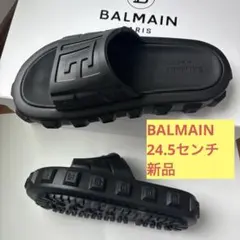 新品BALMAIN B-IT サンダル ブラック 38/39のサムネイル