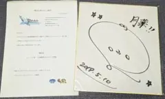 上田麗奈 直筆サイン色紙 上田麗奈 直筆サイン 色紙 - メルカリ