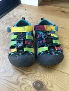 KEEN キッズ サンダル マルチカラー⭐︎16㌢
