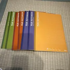 PLUS NOTEBOOK A罫 7mm A4 40枚 7冊セットのサムネイル