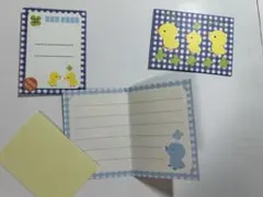 【平成レトロ】フィルム加工できる　ミニレター　7枚