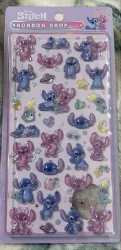 こ*つ様 スティッチ ボンボンドロップシール ボンドロ