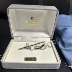 本真珠付きネクタイピン