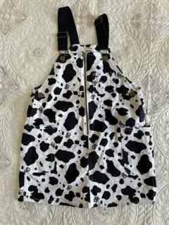 lee ジャンパースカート　牛柄　120