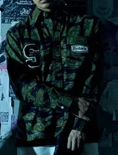 ヒステリックグラマー WIND AND SEA CAMOUFLAGE SHIRT
