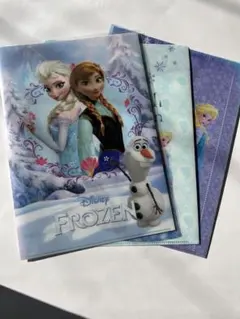 ディズニーフローズン クリアファイル 3枚セット